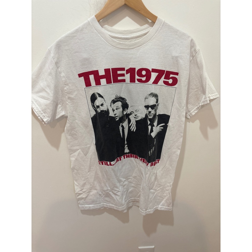 The 1975 Still At Their Very Best North American Tour 2023 White Graphic Tee M